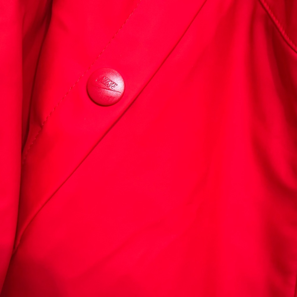 Nike Kids Rain/Repel Jacket Red Hooded Size 6 (5-6 yrs / 110-116 cm) EUC - Picture 8 of 10